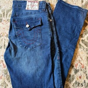 True Religion Ricky Relaxed Straight Jeans